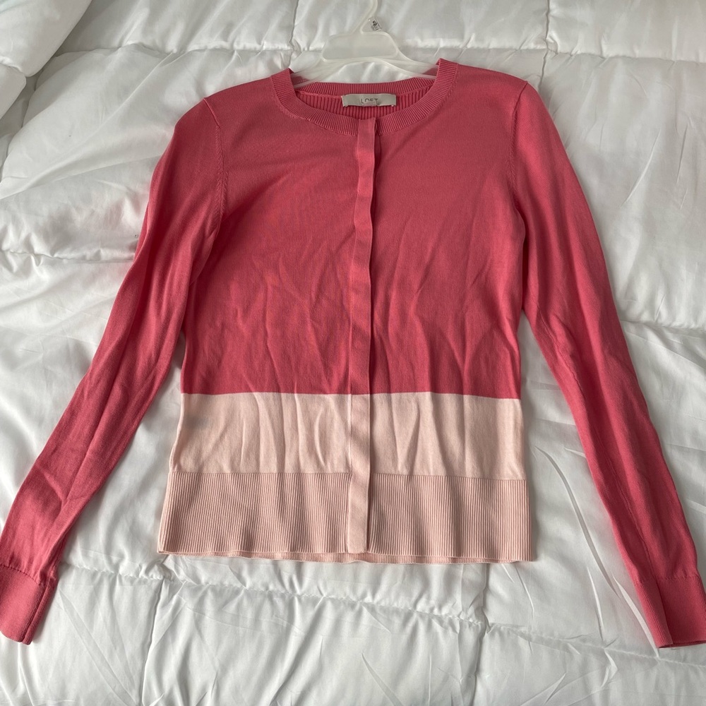 Red/Pink Cardigan